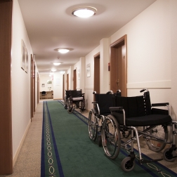 nursing home hallway