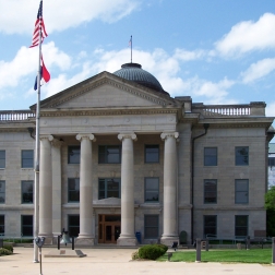 exterior of courthouse